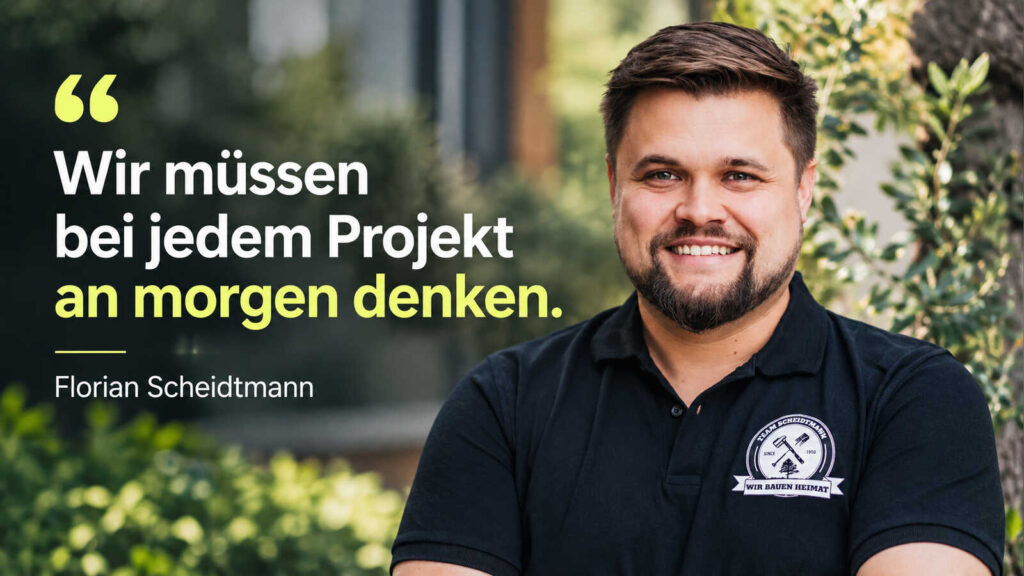 Florian Scheidtmann im Interview über grüne Außenräume als Klimaschutz