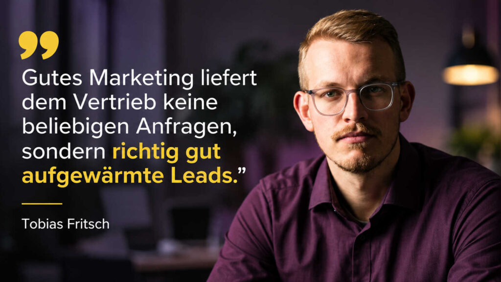 Tobias Fritsch im Interview über den Aufbau eines Neukundenkanals